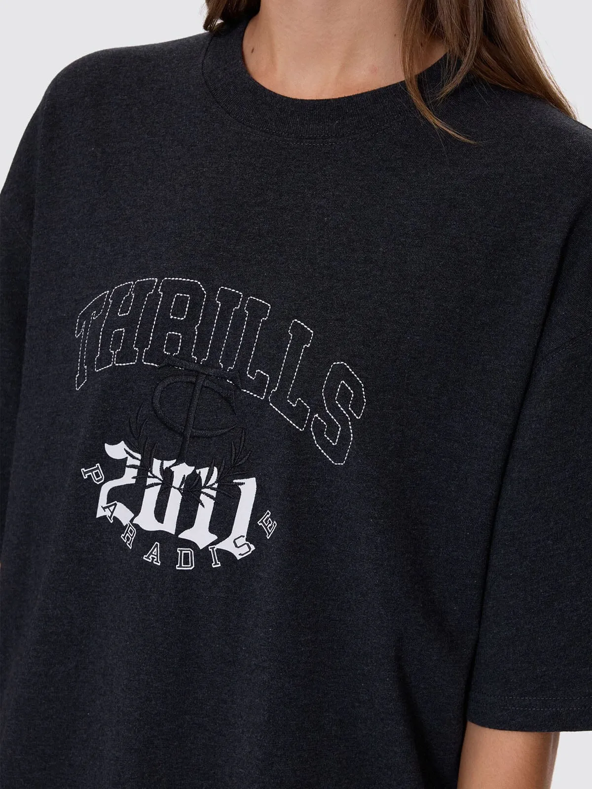 Legacy Oversized Tee - Black Marle sold by Thrills product image thumbnail 2