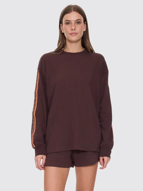 TC Insignia Ls Oversized Tee - Java sold by Thrills
