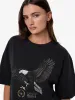 Speed Tour Oversized Tee - Washed Black sold by Thrills