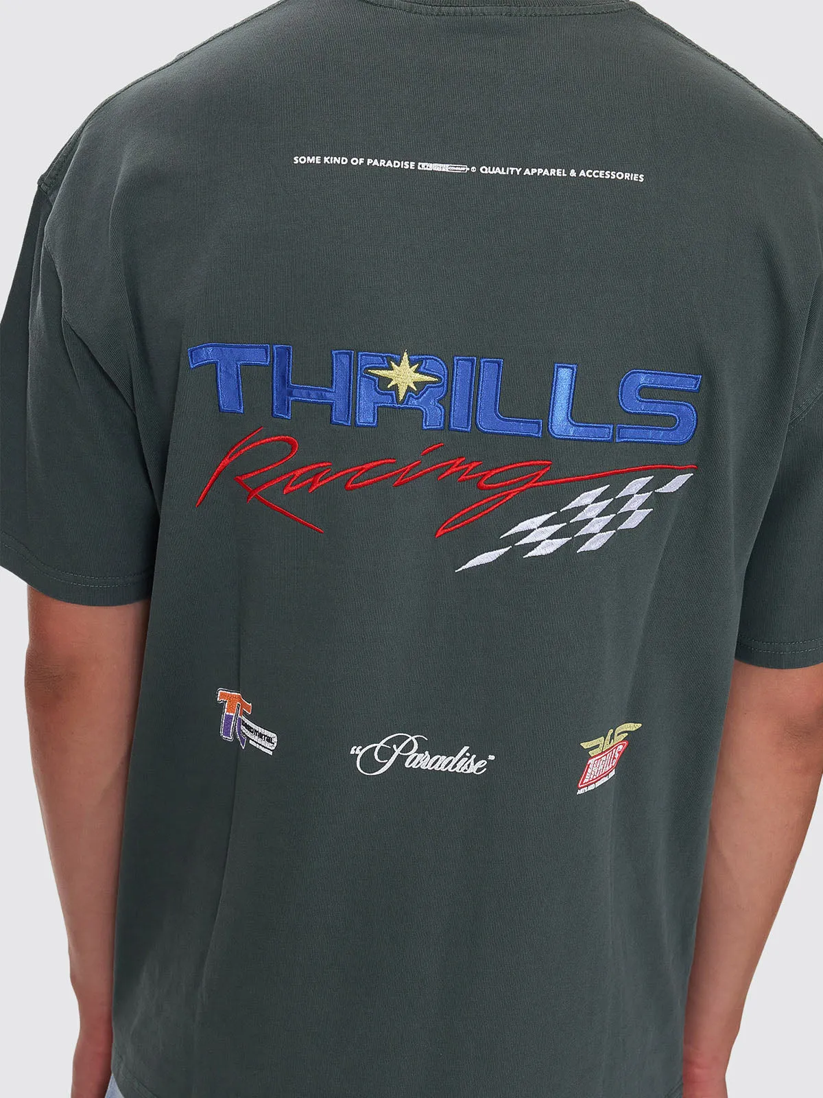 Full Fury Box Fit Oversize Tee - Dark Forest sold by Thrills product image thumbnail 2