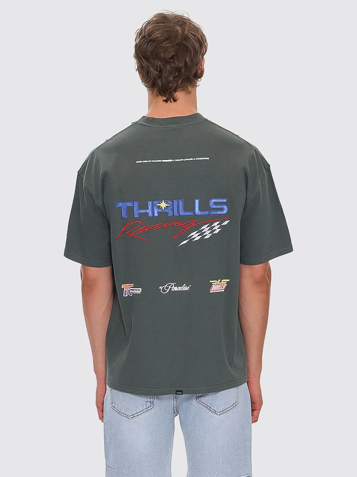 Full Fury Box Fit Oversize Tee - Dark Forest sold by Thrills product image thumbnail 5