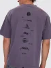 Limitless Mind Embro Box Fit Cropped Tee - Purple Ash sold by Thrills