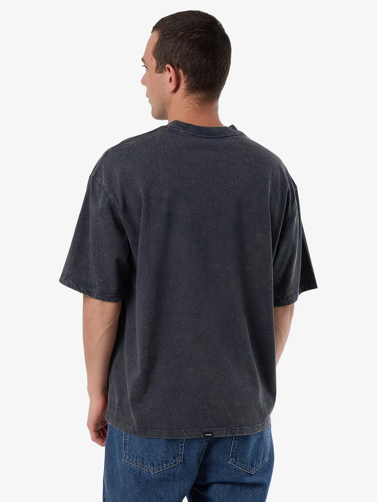 Vanished Box Crop Tee - India Ink sold by Thrills product image thumbnail 3