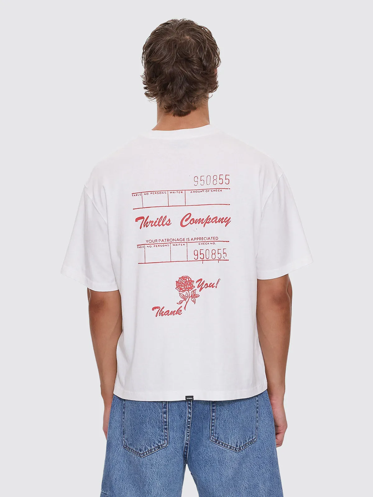 Appreciation Box Crop Tee - Dirty White sold by Thrills product image thumbnail 5