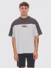 Shadowless Box Fit Oversize Tee - Snow Marle sold by Thrills