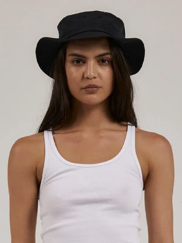 Thrills Ripstop Bucket Hat - Black sold by Thrills