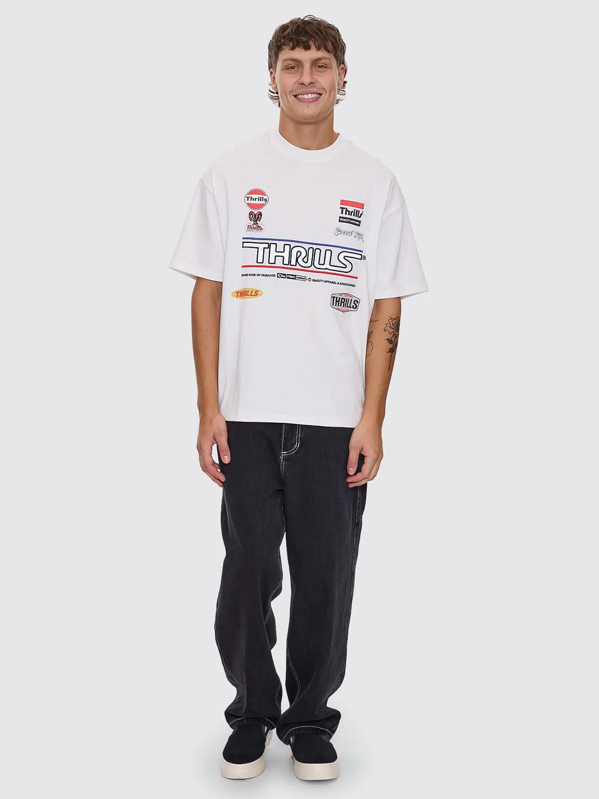 Victory League Big Slacker Denim Jean - Aged Black sold by Thrills product image thumbnail 3