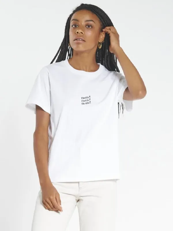 Thrills Unlimited Relaxed Tee - White sold by Thrills