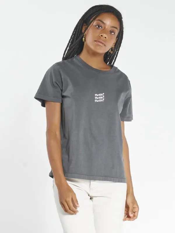 Thrills Unlimited Relaxed Tee - Merch Black sold by Thrills