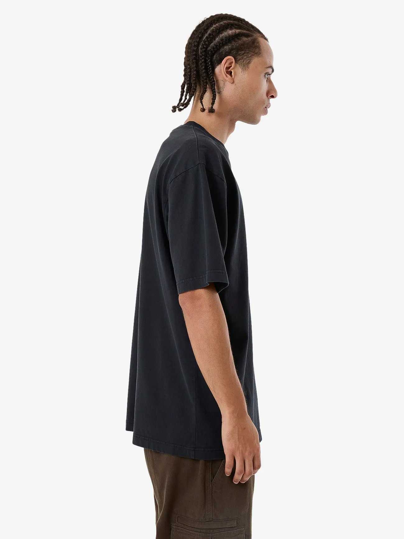 In Bloom Oversize Fit Tee - Twilight Black sold by Thrills product image thumbnail 4