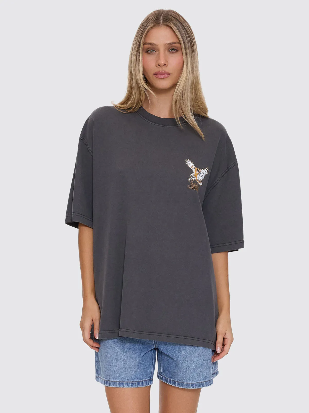 Target Eyes Oversized Tee - Merch Black sold by Thrills