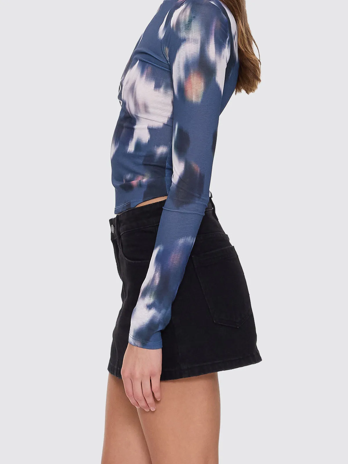 Sophie Skirt - Black Rinse sold by Thrills product image thumbnail 5