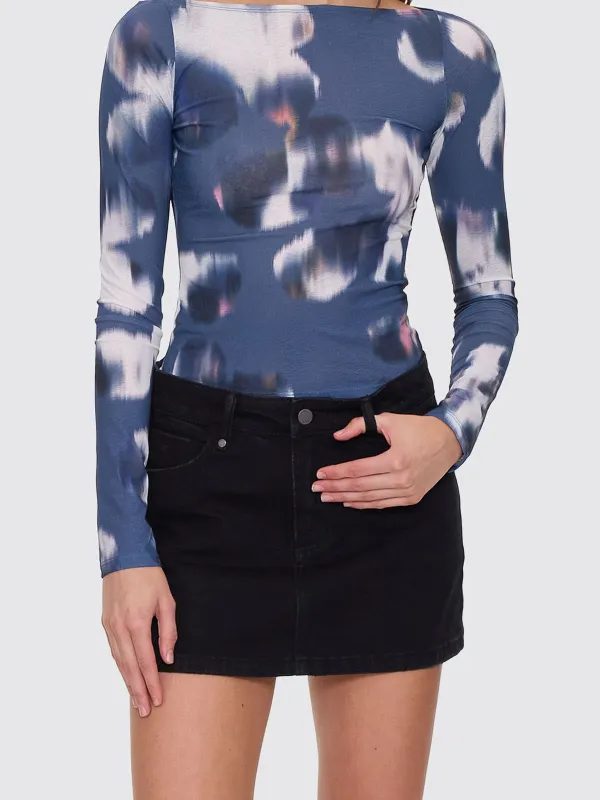 Sophie Skirt - Black Rinse made by Thrills