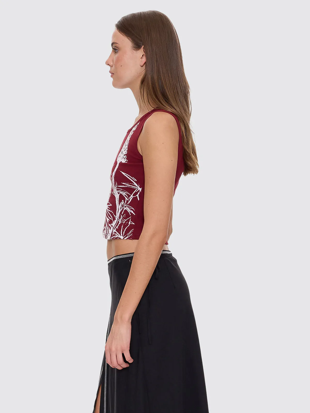 Lupin Y2K Tank - Cabernet sold by Thrills product image thumbnail 4