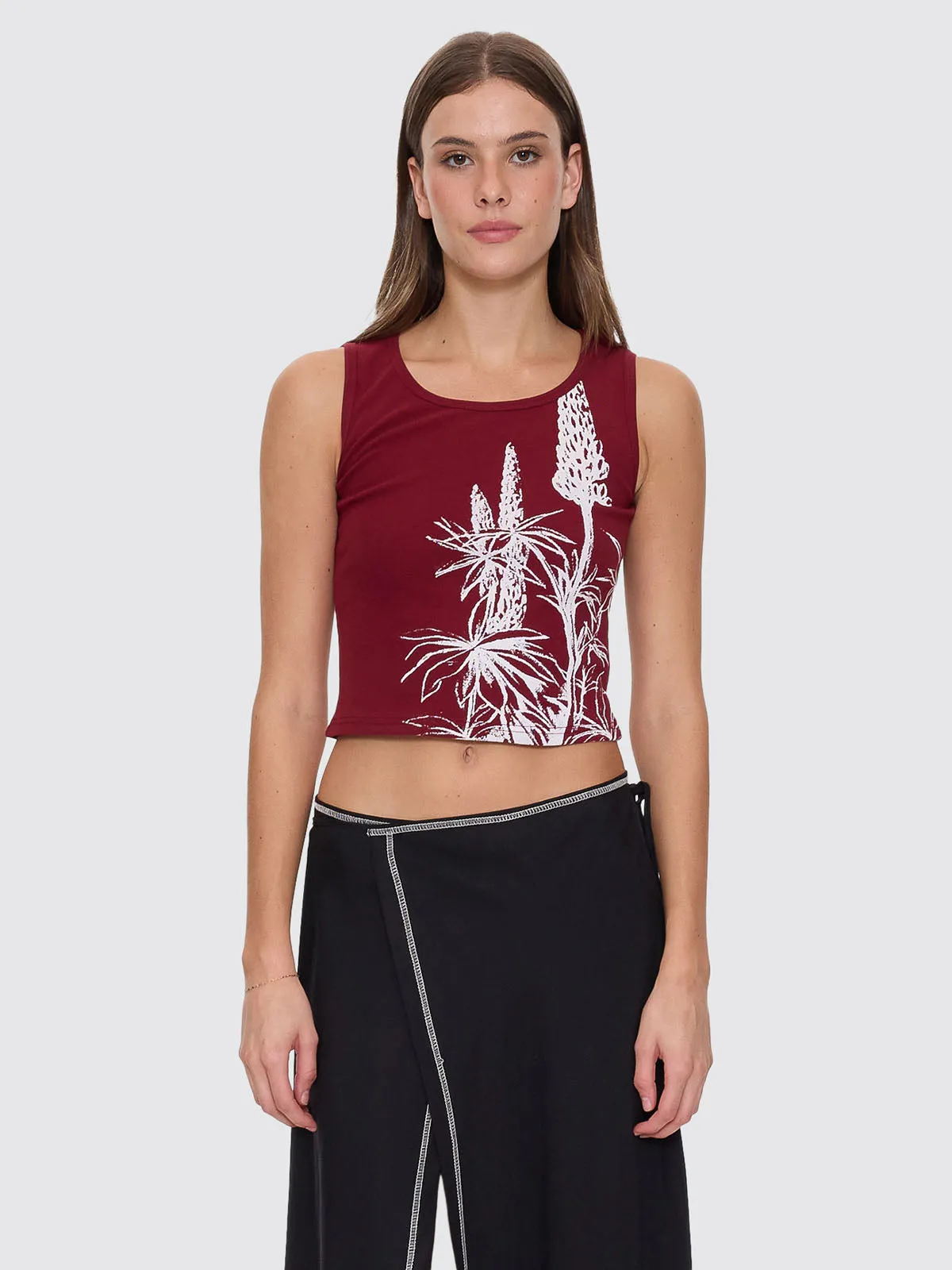 Lupin Y2K Tank - Cabernet sold by Thrills