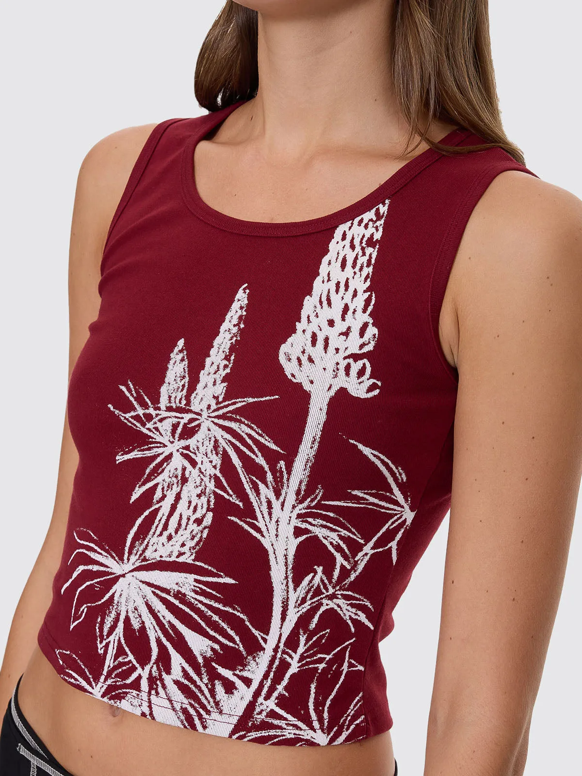 Lupin Y2K Tank - Cabernet sold by Thrills product image thumbnail 2