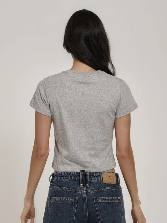 Minimal Thrills Mini Tee - Grey Marle sold by Thrills product image thumbnail 2