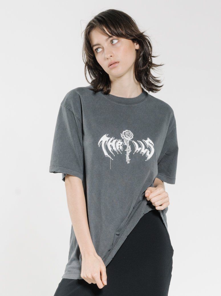 Hard Fast Loud Merch Fit Tee - Merch Black sold by Thrills