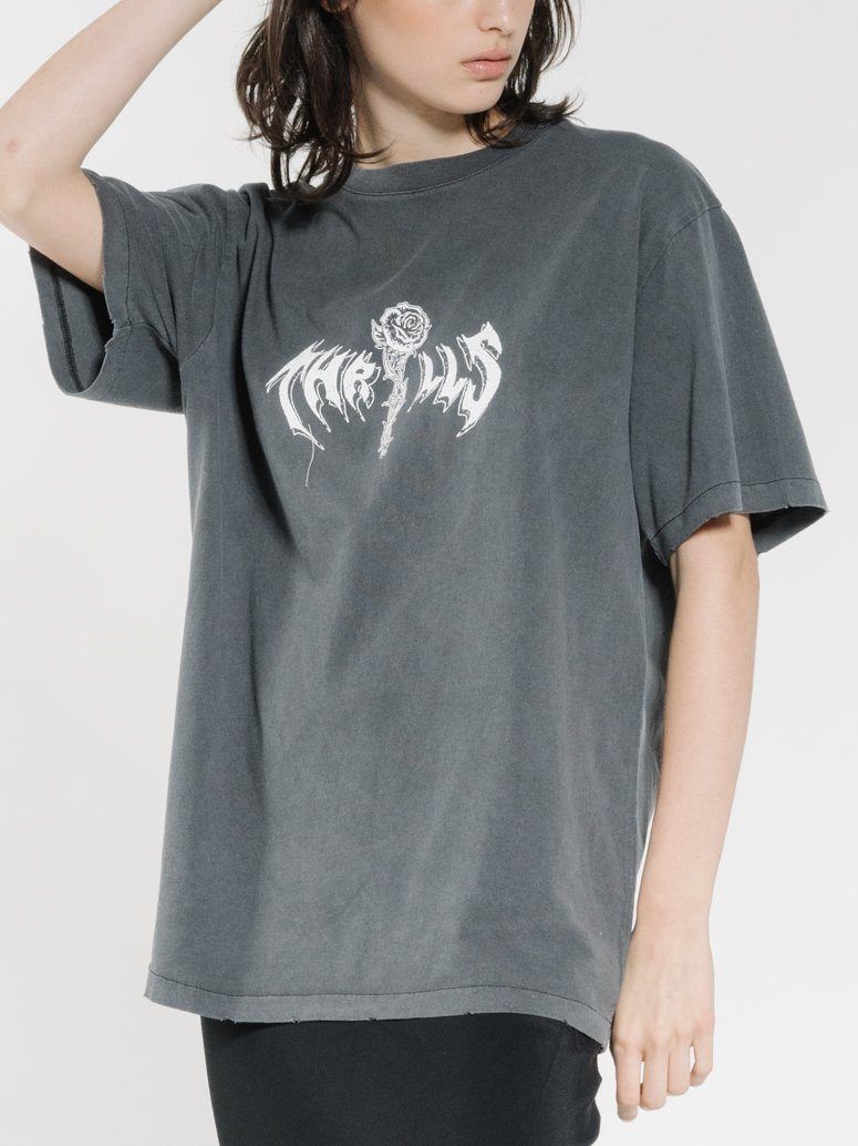 Hard Fast Loud Merch Fit Tee - Merch Black sold by Thrills product image thumbnail 3