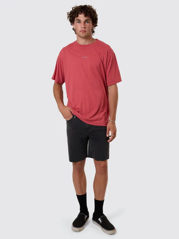 Bones Denim Short - Ash Black sold by Thrills