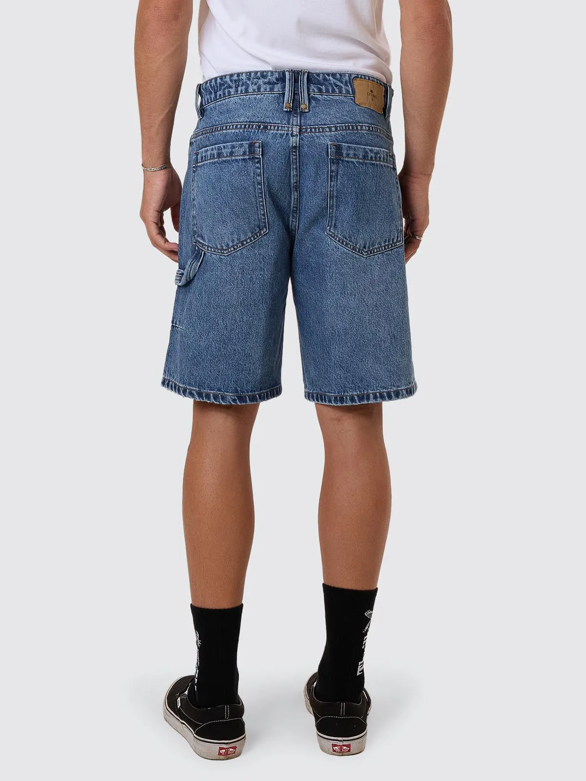 Slacker Denim Short - Stoned Blues sold by Thrills product image thumbnail 5