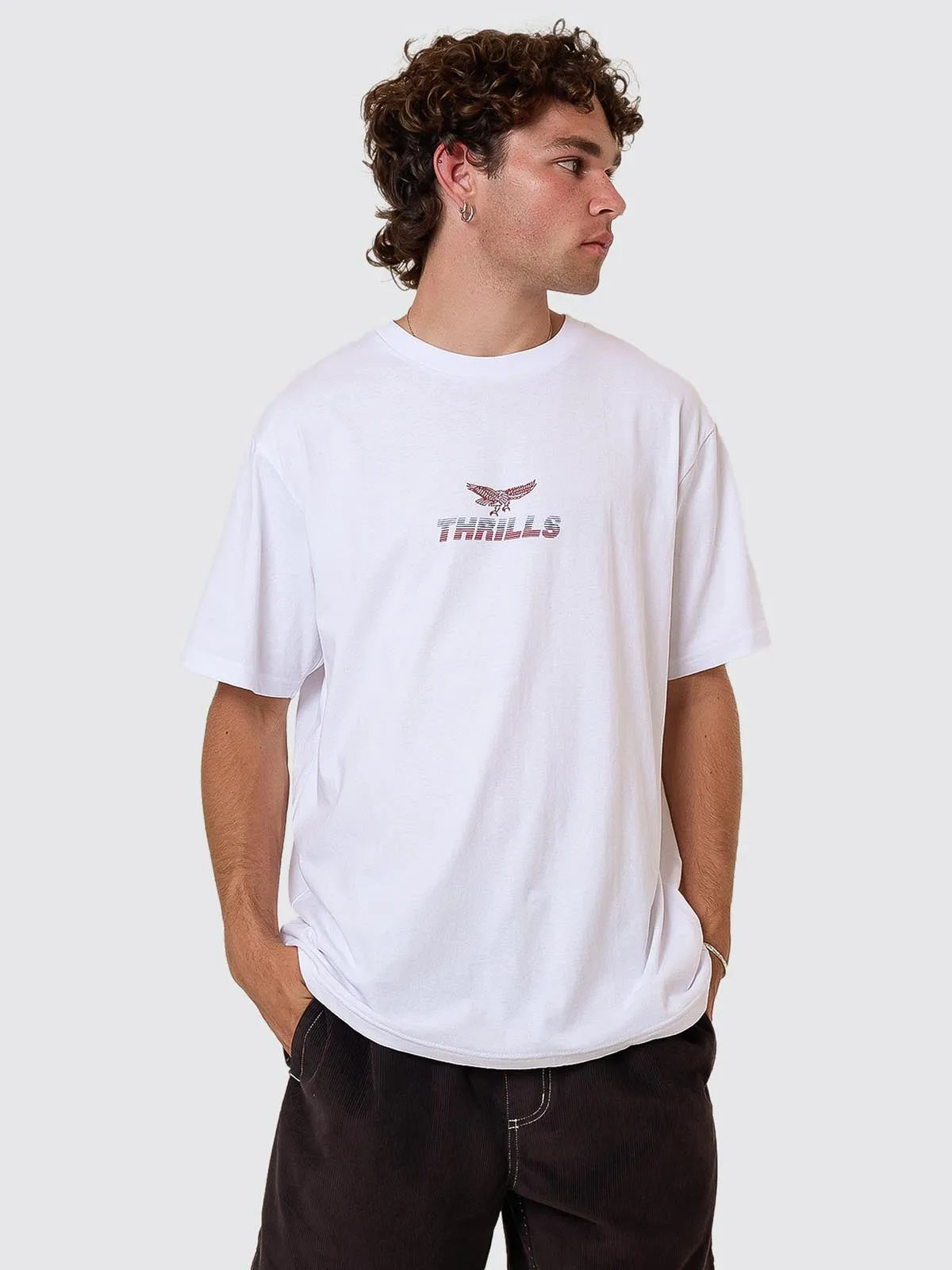 Paradise Before Anarchy Merch Fit Tee - White sold by Thrills