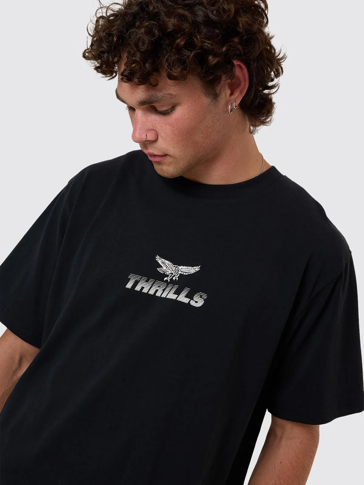 Paradise Before Anarchy Merch Fit Tee - Washed Black sold by Thrills product image thumbnail 2