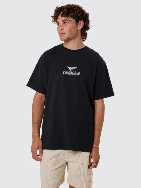 Paradise Before Anarchy Merch Fit Tee - Washed Black sold by Thrills