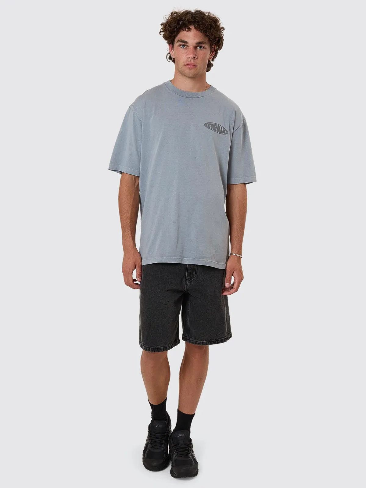 Shadowless Oversize Fit Tee - Smog sold by Thrills