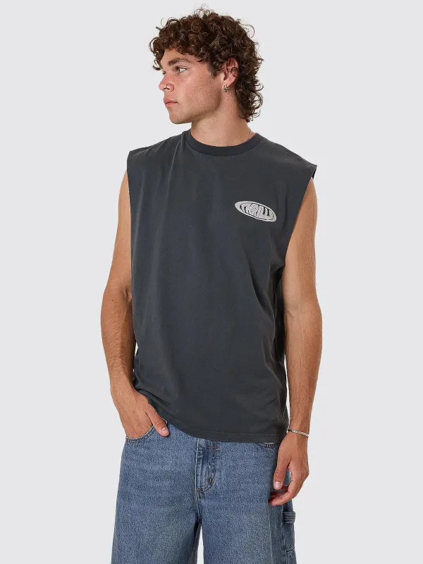 Shadowless Merch Fit Muscle Tee - Ebony sold by Thrills