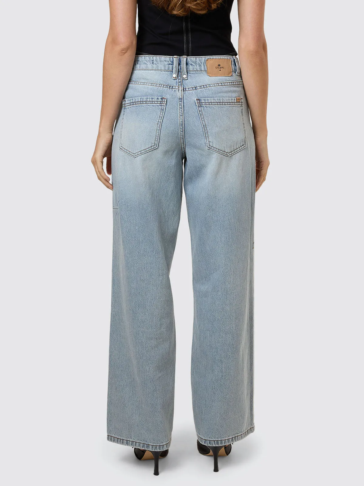 Billie Low Rise Baggy Jean - Dusk sold by Thrills product image thumbnail 2