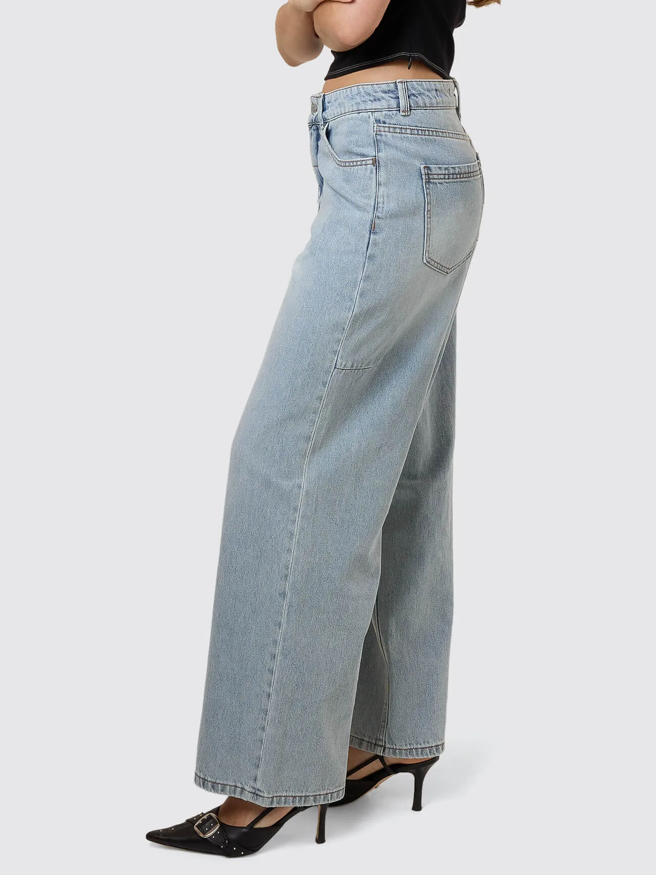Billie Low Rise Baggy Jean - Dusk sold by Thrills product image thumbnail 4