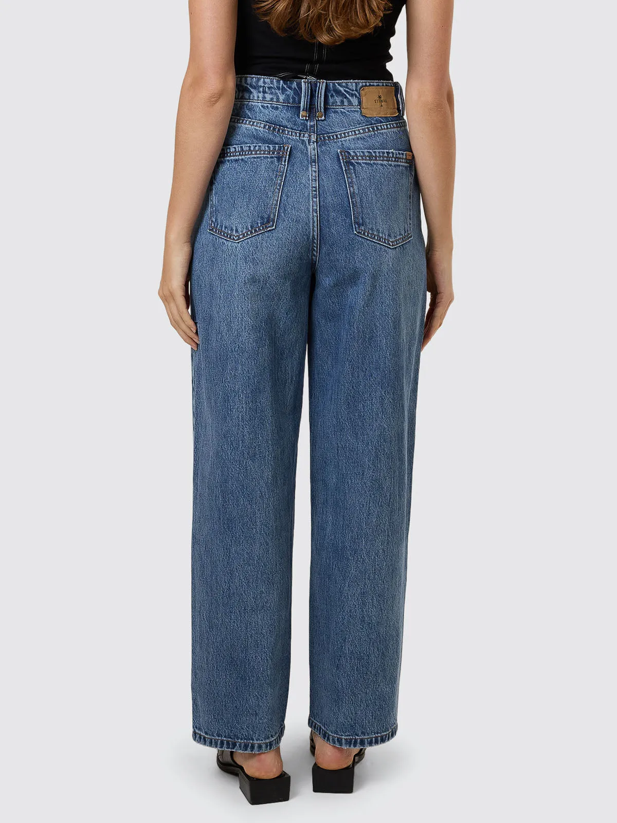 Billie High Rise Baggy Jean - Stoned Blues sold by Thrills product image thumbnail 2