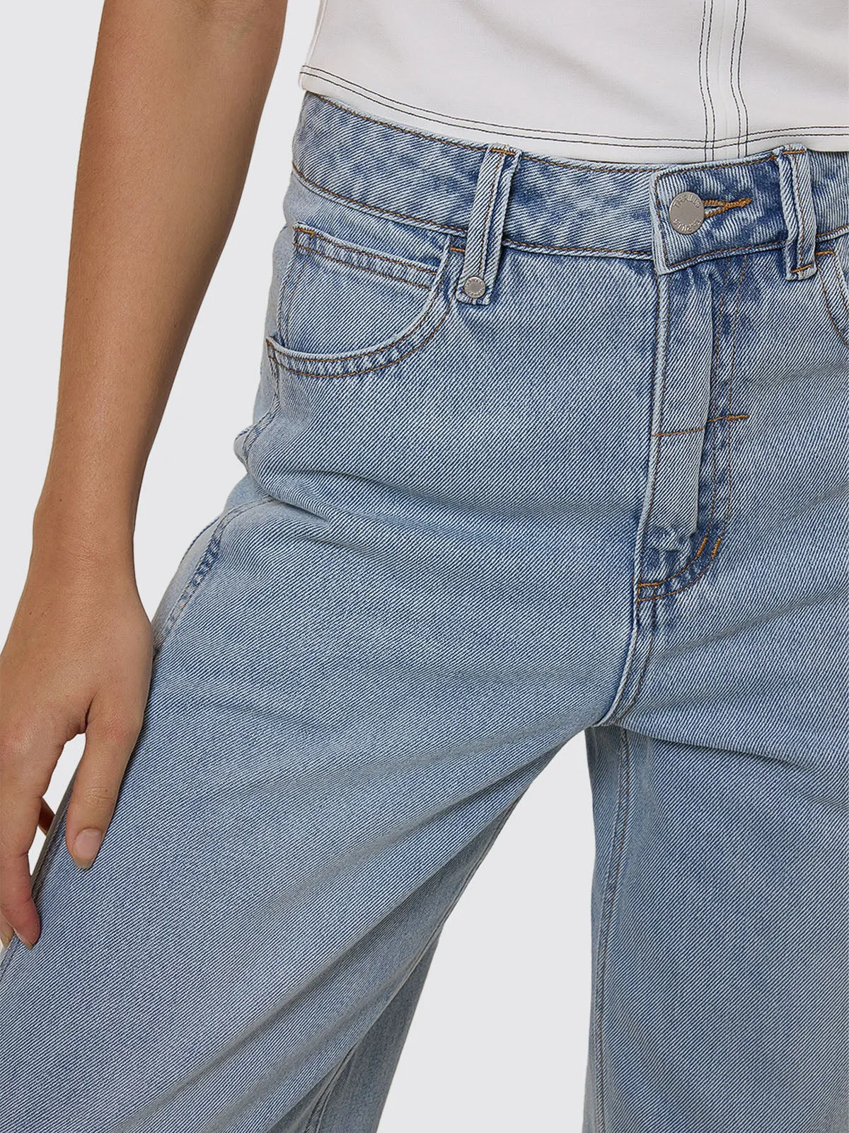 Ashton High Rise Wide Jean Tall Fit - Dusk sold by Thrills product image thumbnail 3