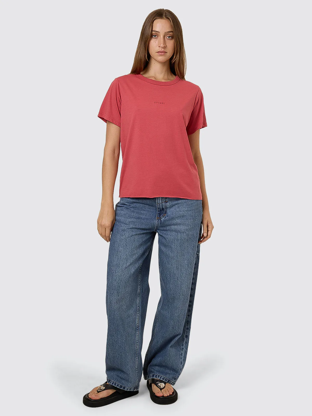 Minimal Thrills Relaxed Tee - Redwood sold by Thrills product image thumbnail 3