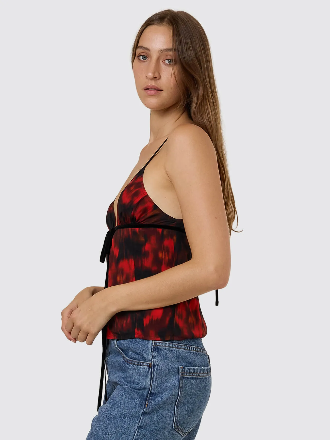 Lucky For You Floral Top - Redwood sold by Thrills product image thumbnail 4