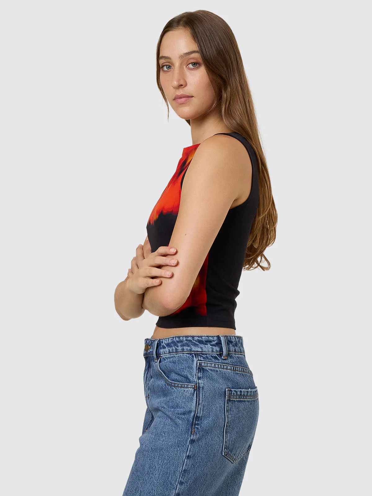 Lucky For You Tank - Black sold by Thrills product image thumbnail 4