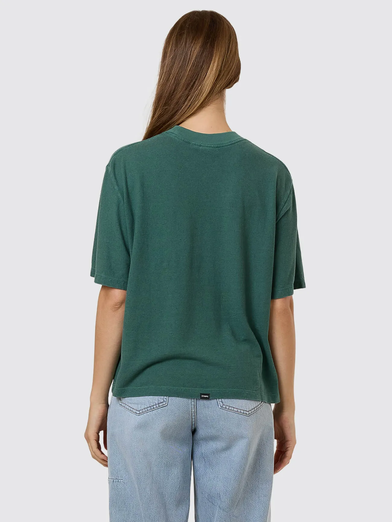 Hemp Square Tee - Sea Pine sold by Thrills product image thumbnail 5