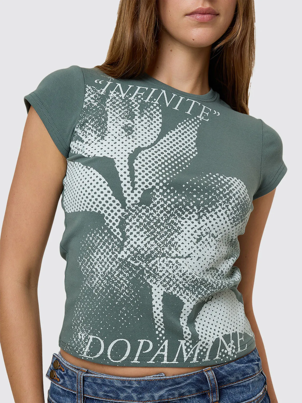 Infinite Dopamine Club Tee - Sea Pine sold by Thrills product image thumbnail 2