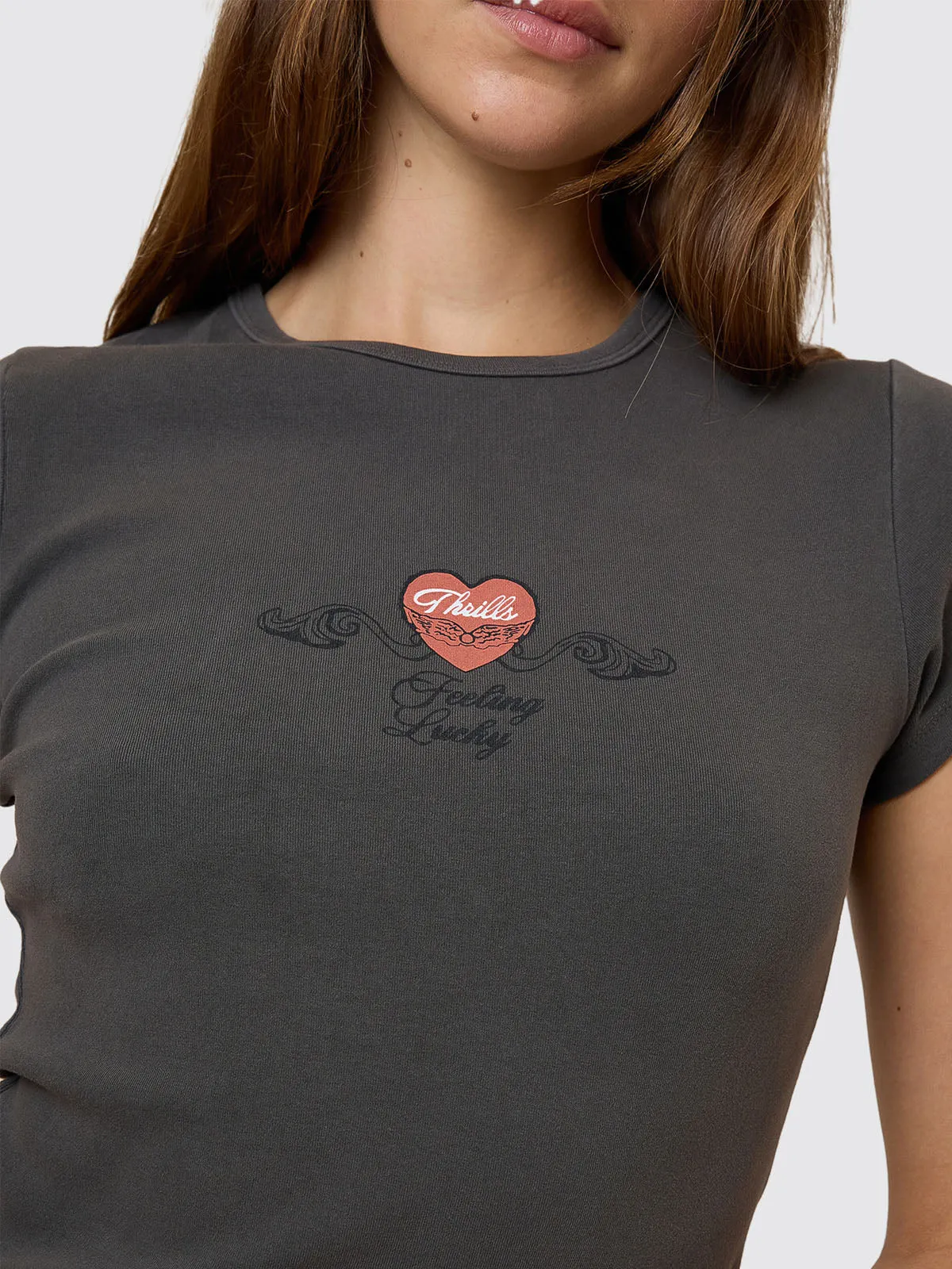 Feeling Lucky Club Tee - Merch Black sold by Thrills product image thumbnail 2