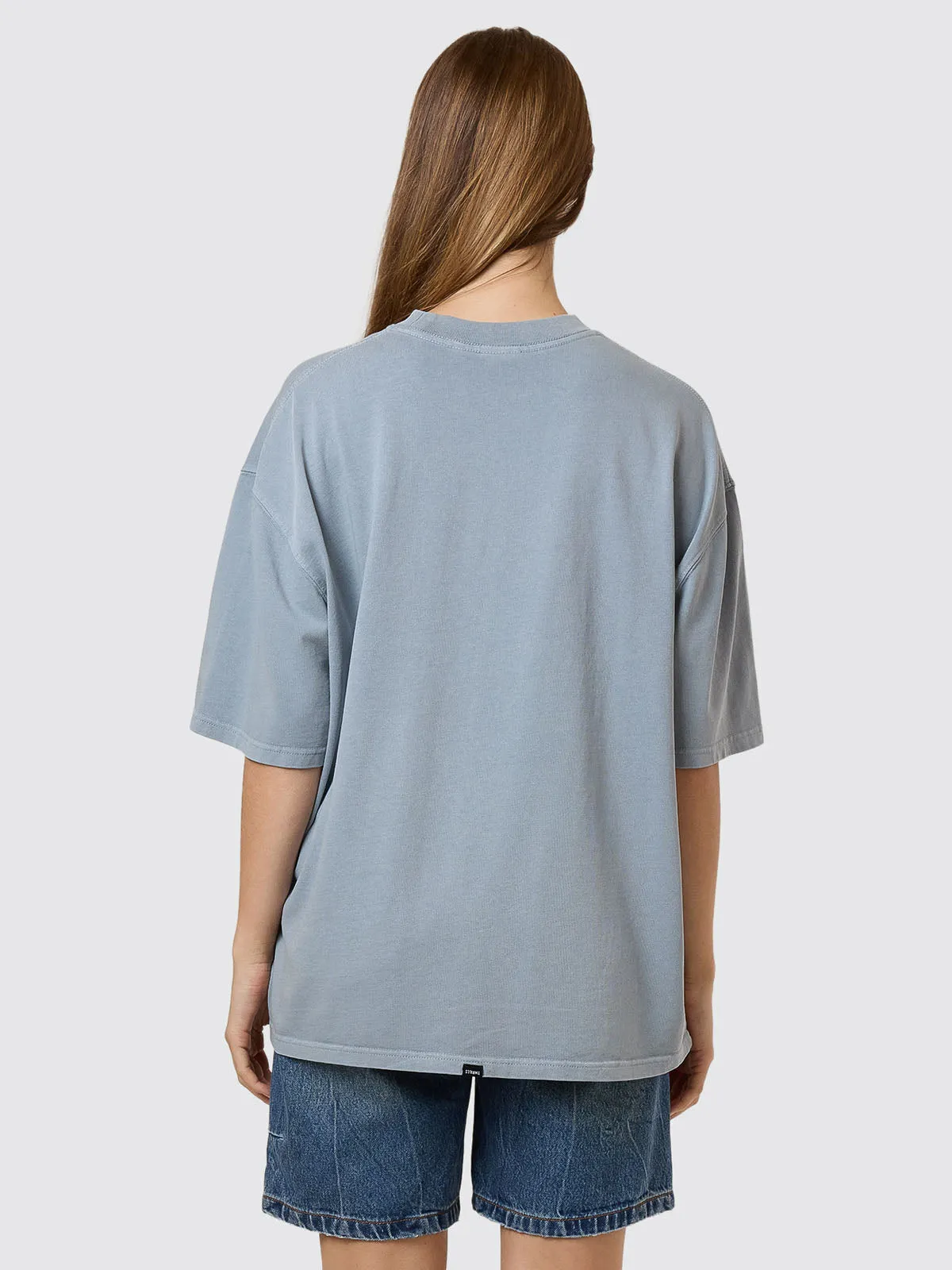 Stadium Oversized Tee - Smog sold by Thrills product image thumbnail 4