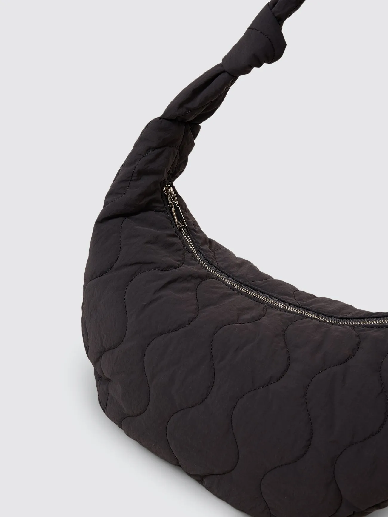 Never Mind Padded Shoulder Bag - Charcoal sold by Thrills product image thumbnail 2