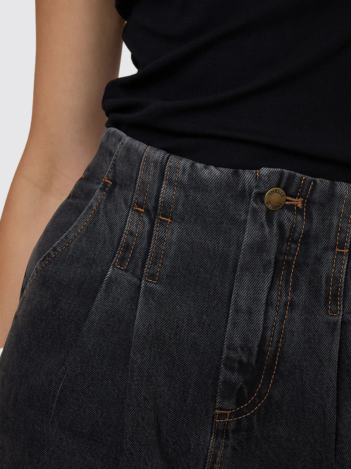 Night Shift Denim Pant - Ash Black sold by Thrills product image thumbnail 3