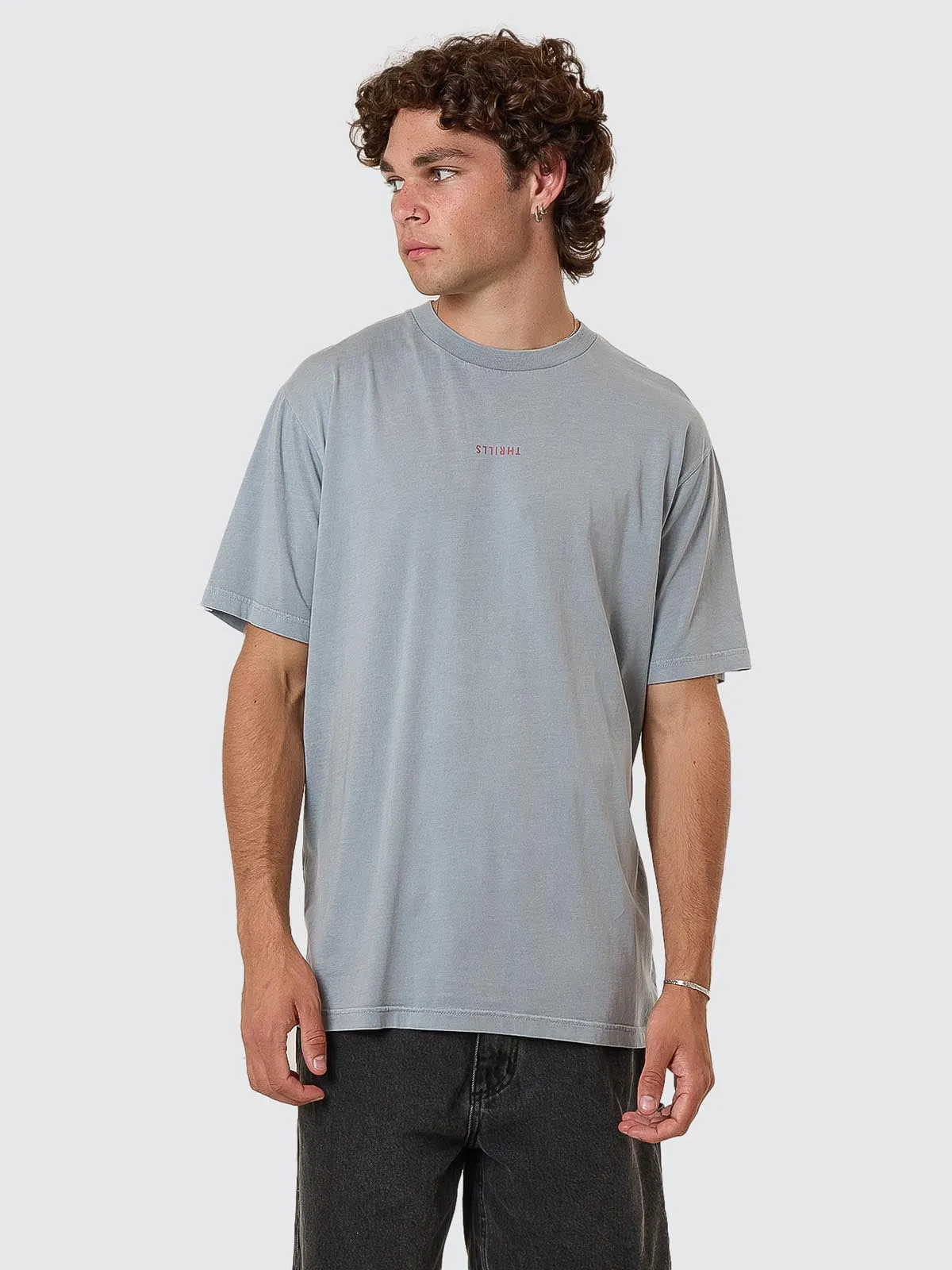Minimal Thrills Merch Fit Tee - Smog sold by Thrills