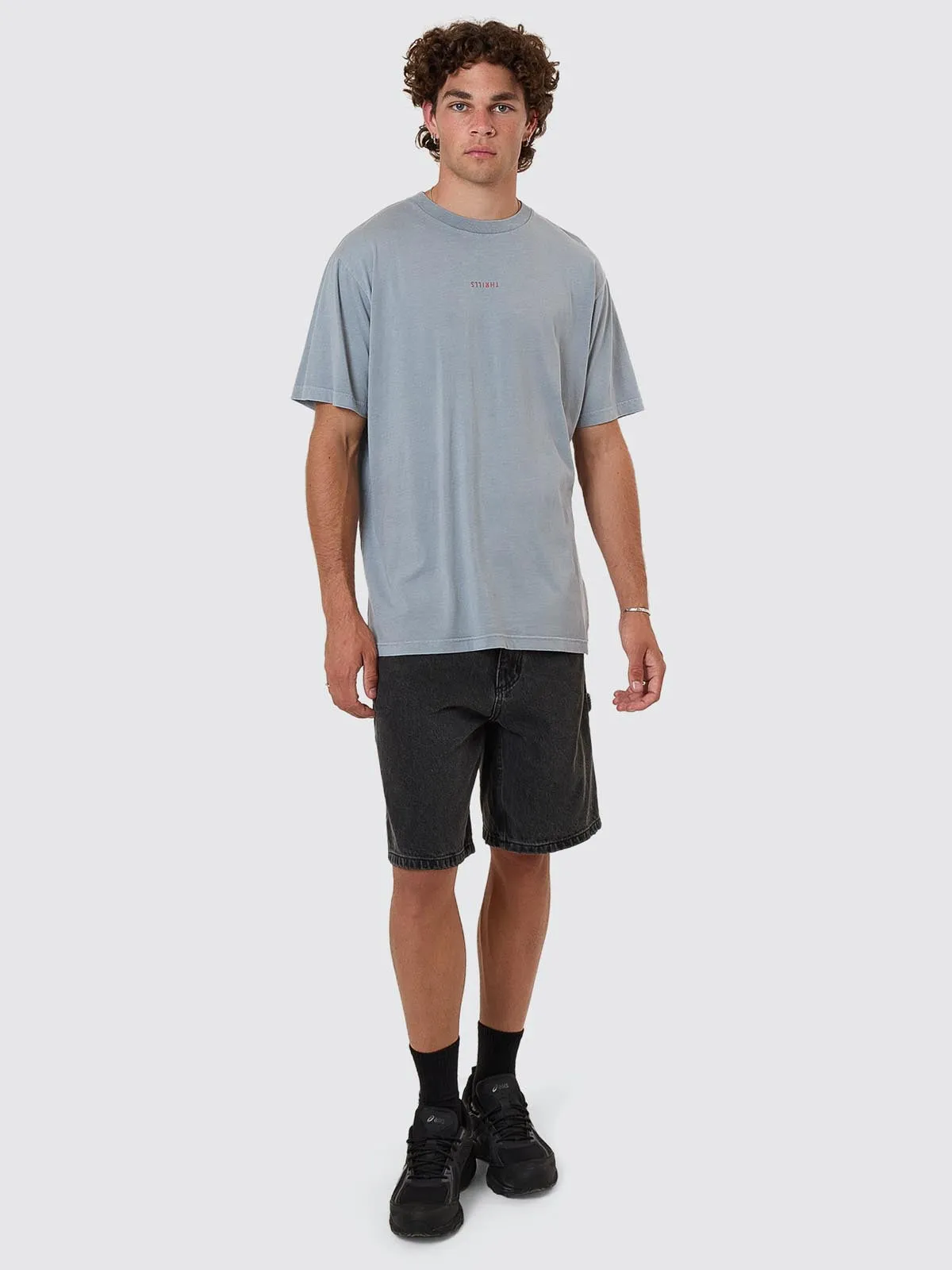 Minimal Thrills Merch Fit Tee - Smog sold by Thrills product image thumbnail 5