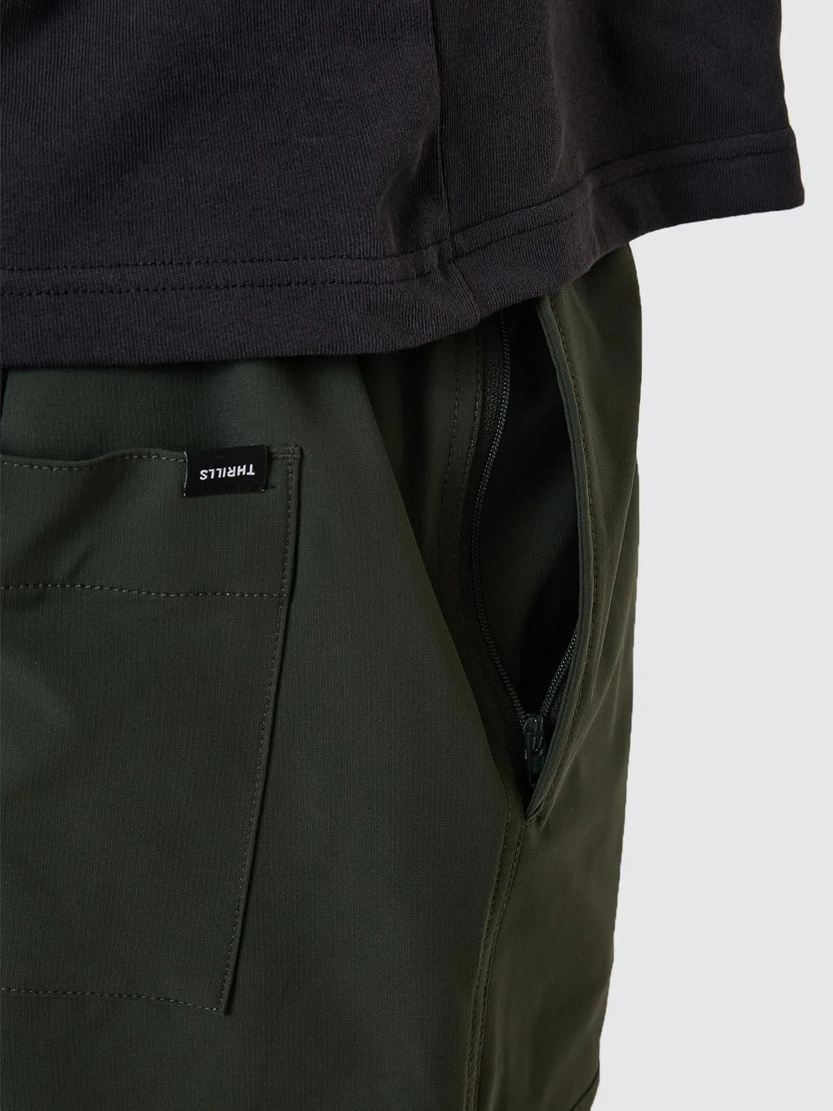 Stadium Track Short - Smog sold by Thrills product image thumbnail 4