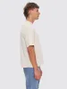 Metamorphic Daze Box Fit Oversize Short Raw Hem Tee - Heritage White sold by Thrills