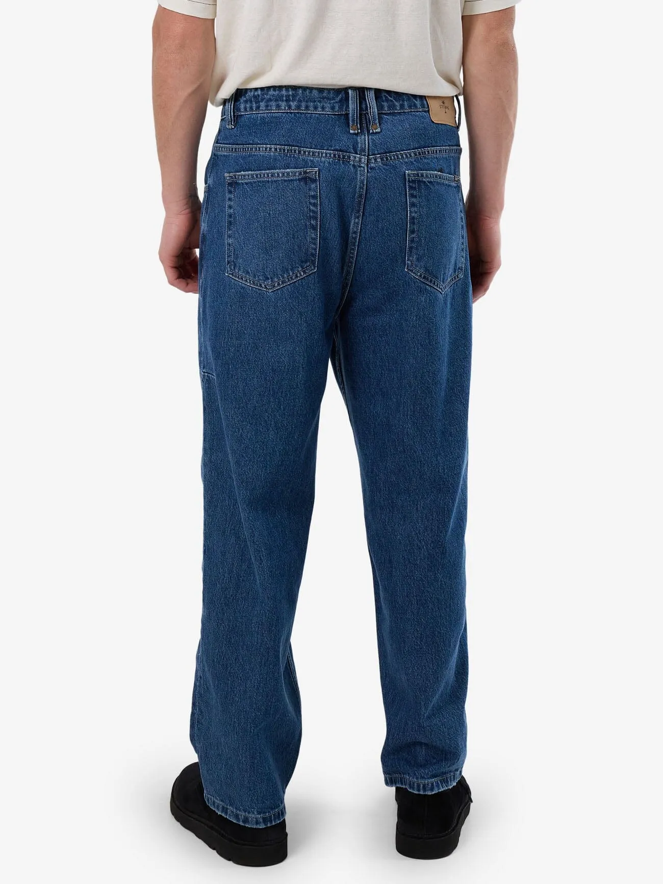 Big Slacker Baggy Denim Jean - Vintage Rinse Blue sold by Thrills product image thumbnail 2