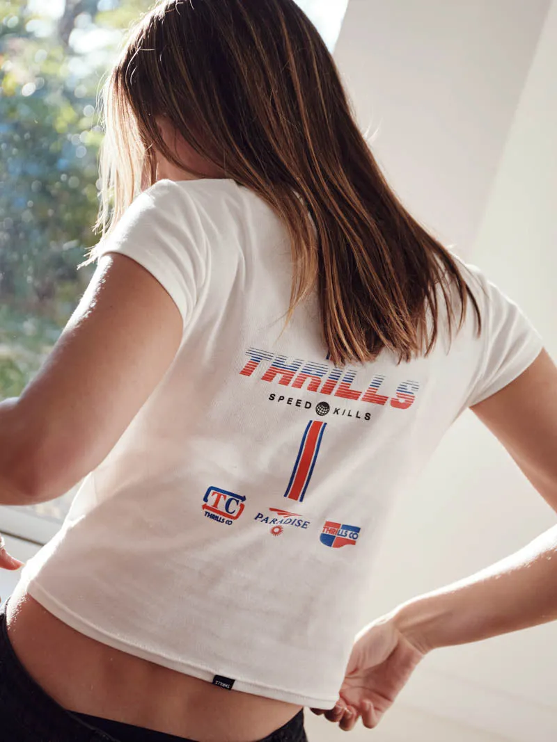 Anarchy In Paradise Club Tee - Dirty White sold by Thrills product image thumbnail 2