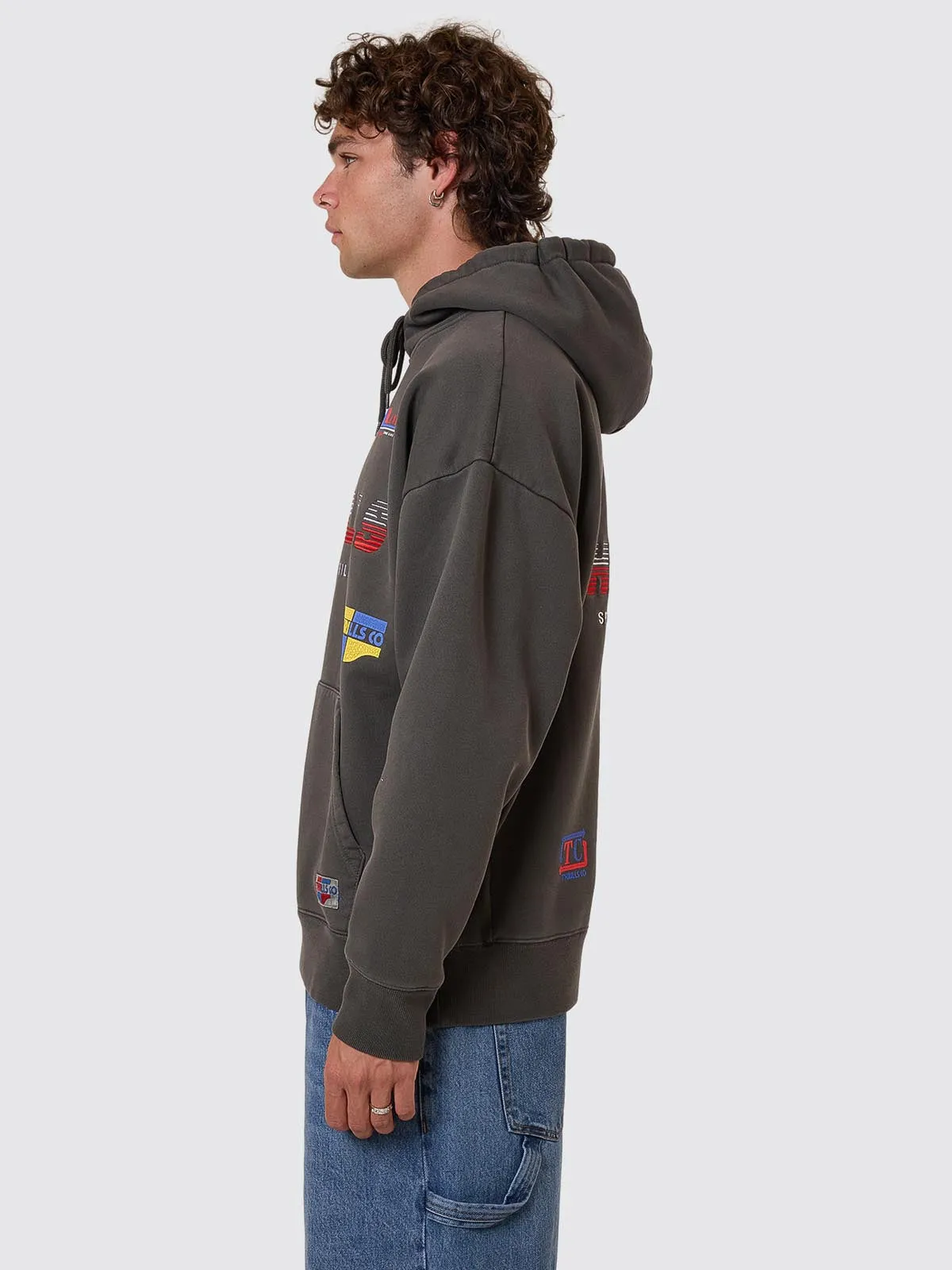 Anarchy In Paradise Slouch Pull On Hood - Merch Black sold by Thrills product image thumbnail 5
